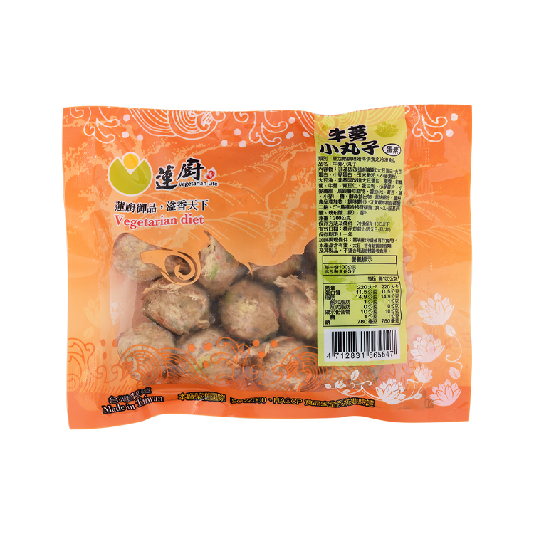 蓮廚 牛蒡小丸子 300g*12
