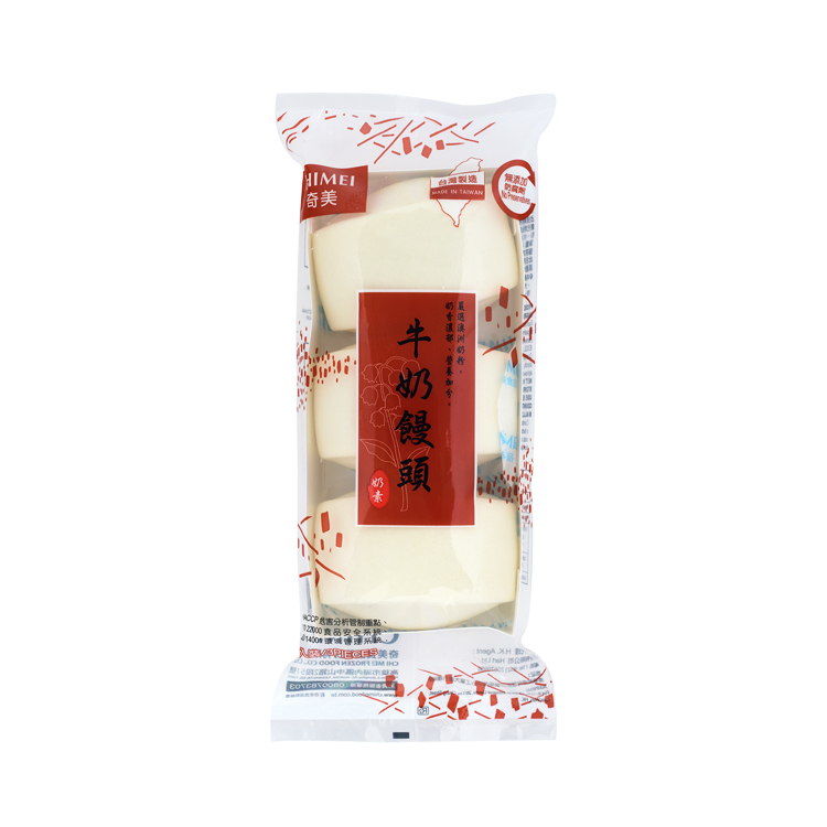 奇美 牛奶饅頭 195g*24