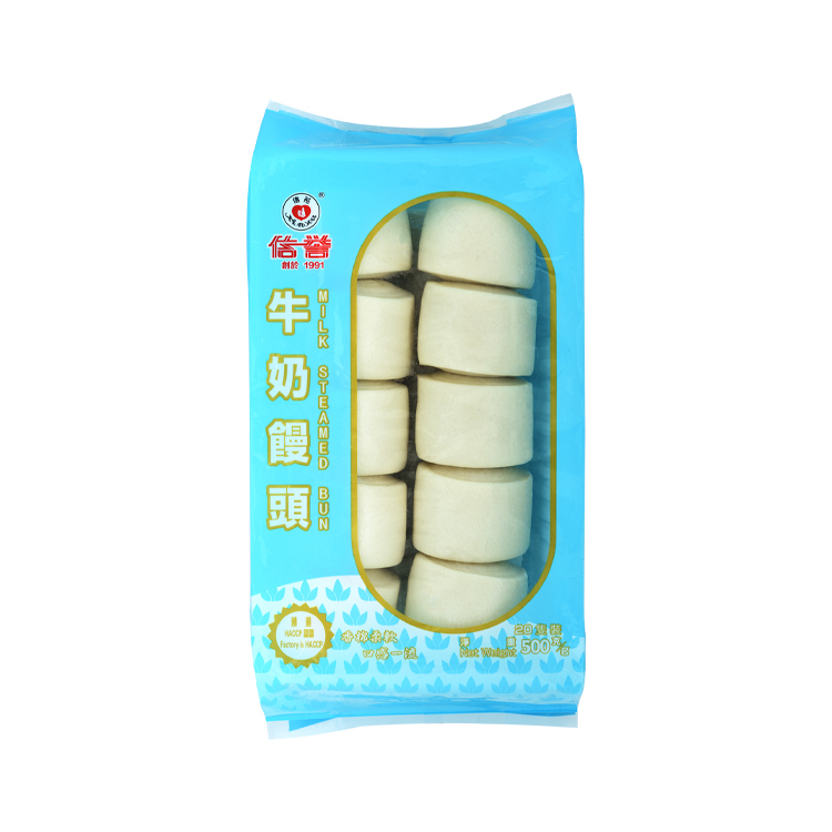 信譽 刀切牛奶饅頭 500g*12