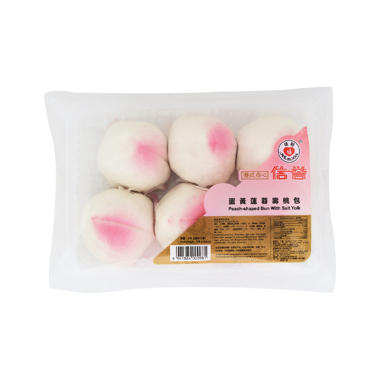 信譽 蛋黃蓮蓉壽桃包 240g*30