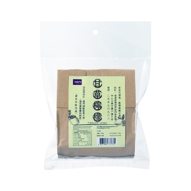 哈特 甘草檸檬 150g [食用日期︰25/1/2026]