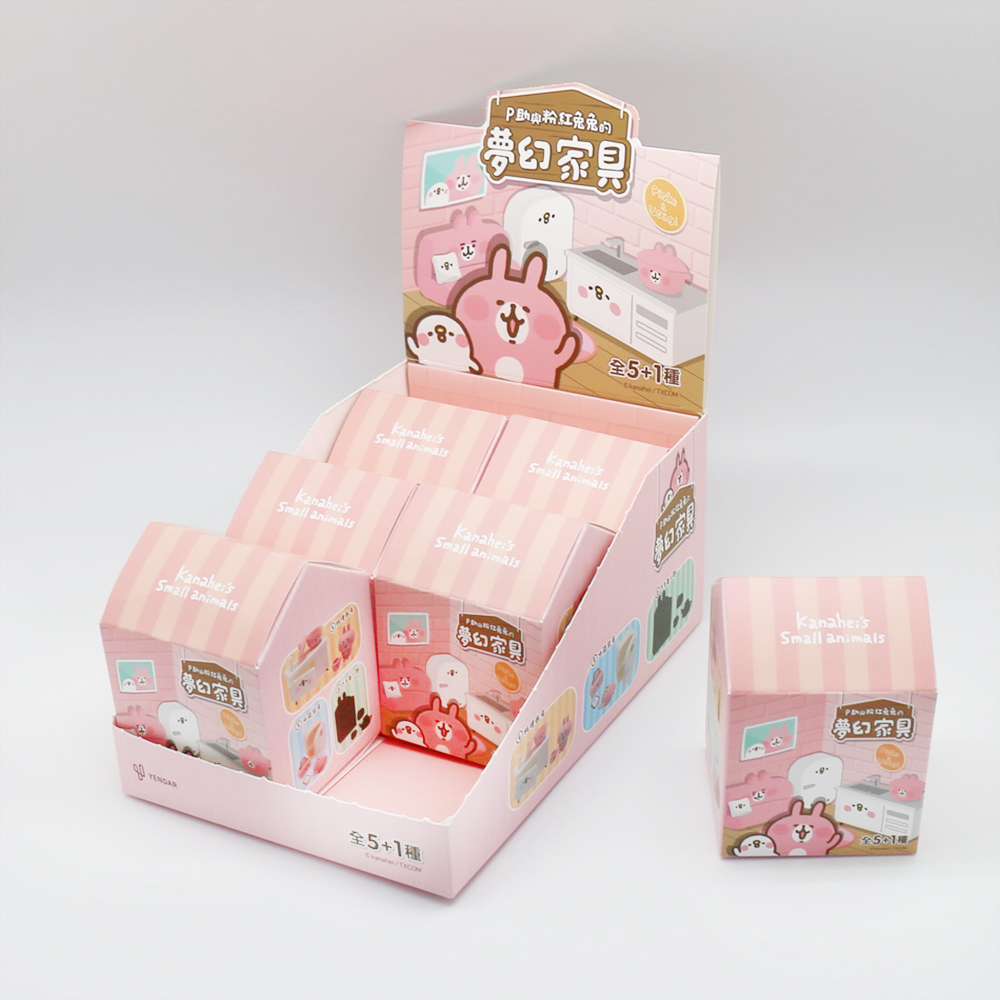 卡娜赫拉的小動物-P助與粉紅兔兔的夢幻家具 [6入1中盒]