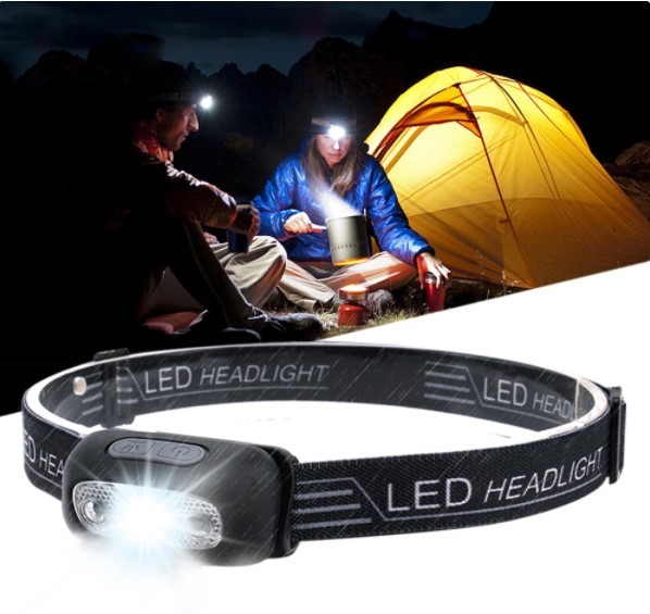 迷你可充電 LED 前照燈 | 登山 | 露營 | 戶外 (逢星期日截單後7-14個工作天發貨)