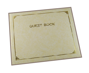 Guestbook 西式簽名冊