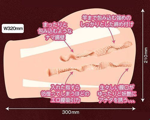 〔日本原裝進口〕KMP - 今井夏帆的真實屁股 雙洞飛機杯