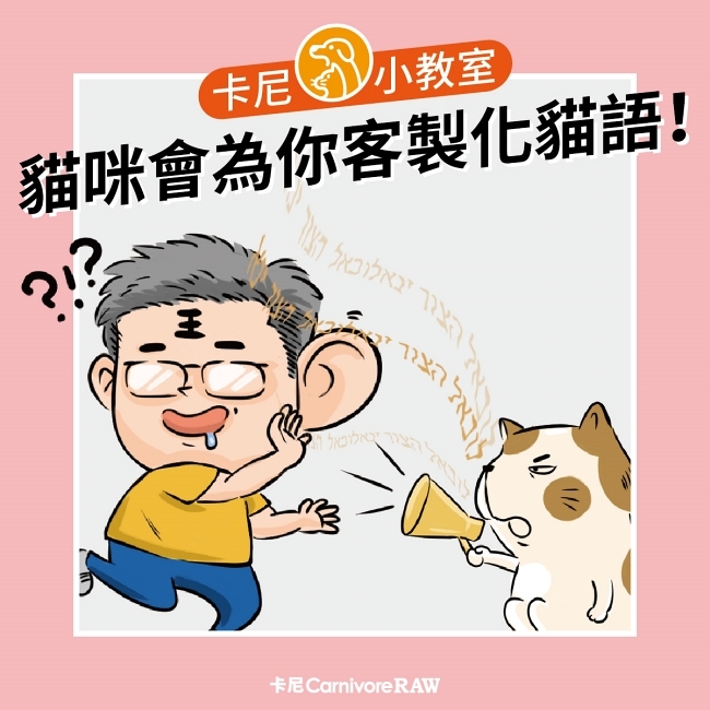 貓咪會為你客製化貓語言