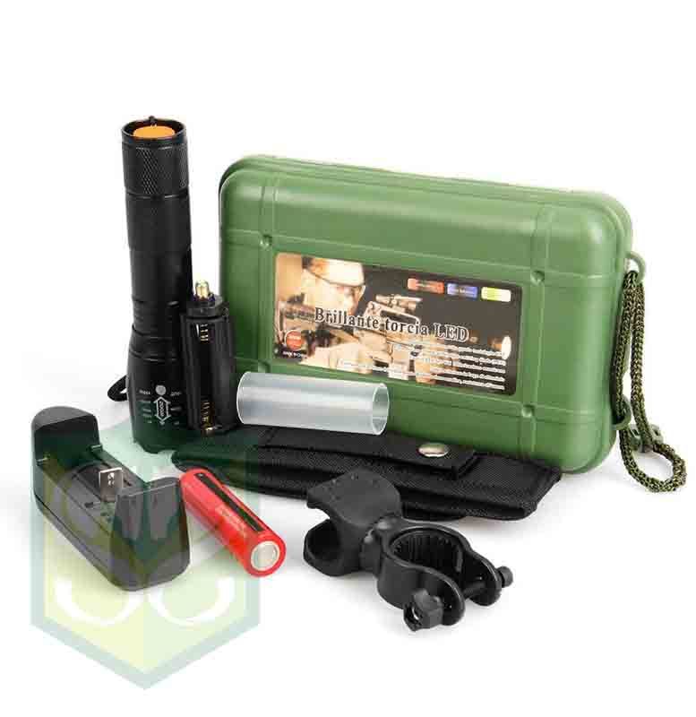 XML-T6 LED Rechargeable Flashlight