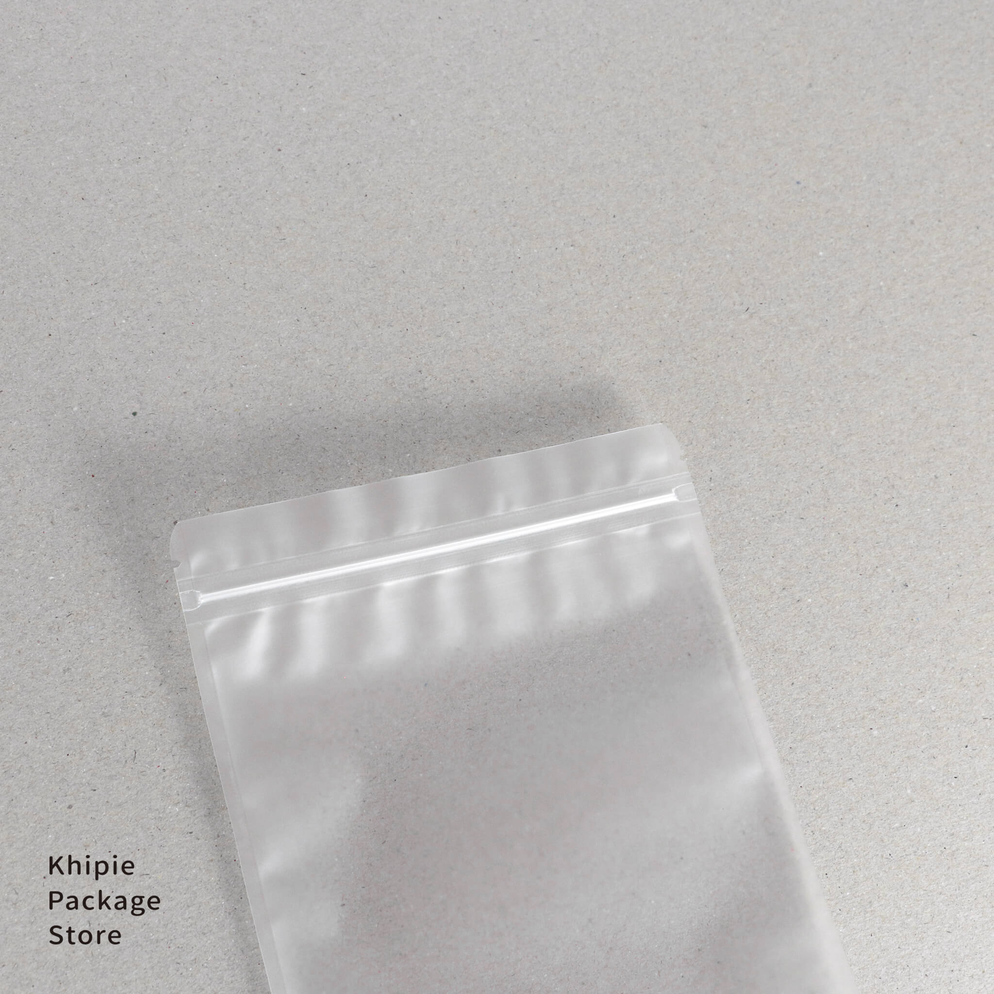 夾鏈平袋｜霧面透明