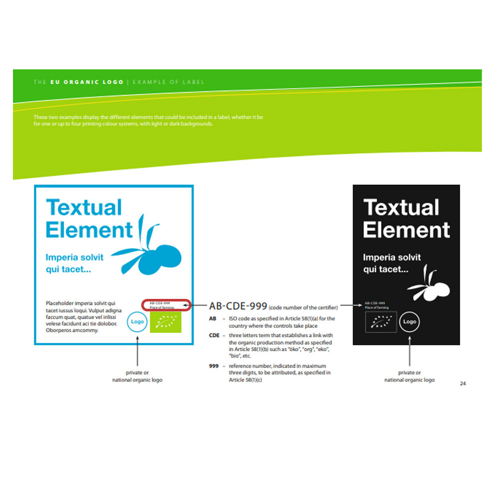歐盟官方有機認證標示