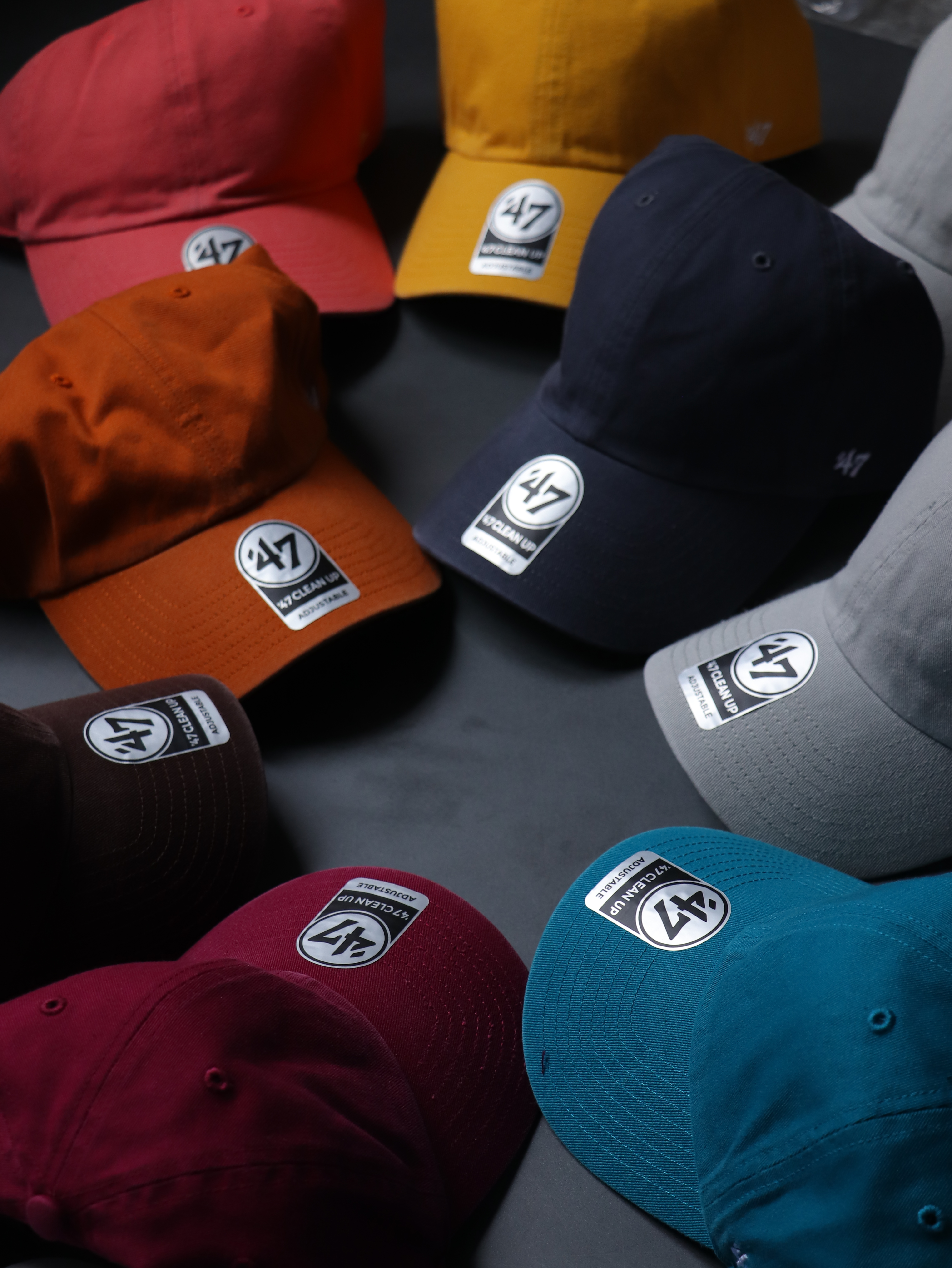 【現貨】47 Brand Clean Up Cap 美國 經典 水洗 電繡 六分割 老帽 素帽 棒球帽