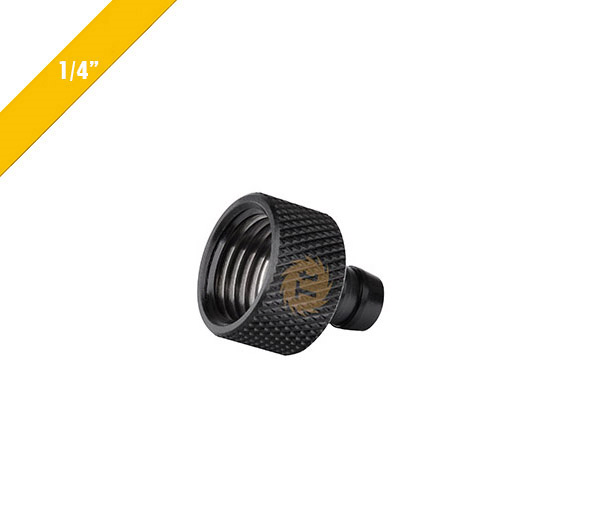 米特3C數位–曜越 Pacific 1/4吋(6.35 mm)注水塞/銀.黑/CL-W036-CU00SL-A/CL-W036-CU00BL-A