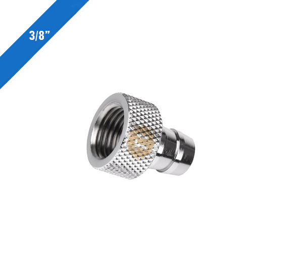 米特3C數位–曜越 Pacific 3/8吋(9.25 mm)注水塞/銀.黑/CL-W037-CU00SL-A/CL-W037-CU00BL-A