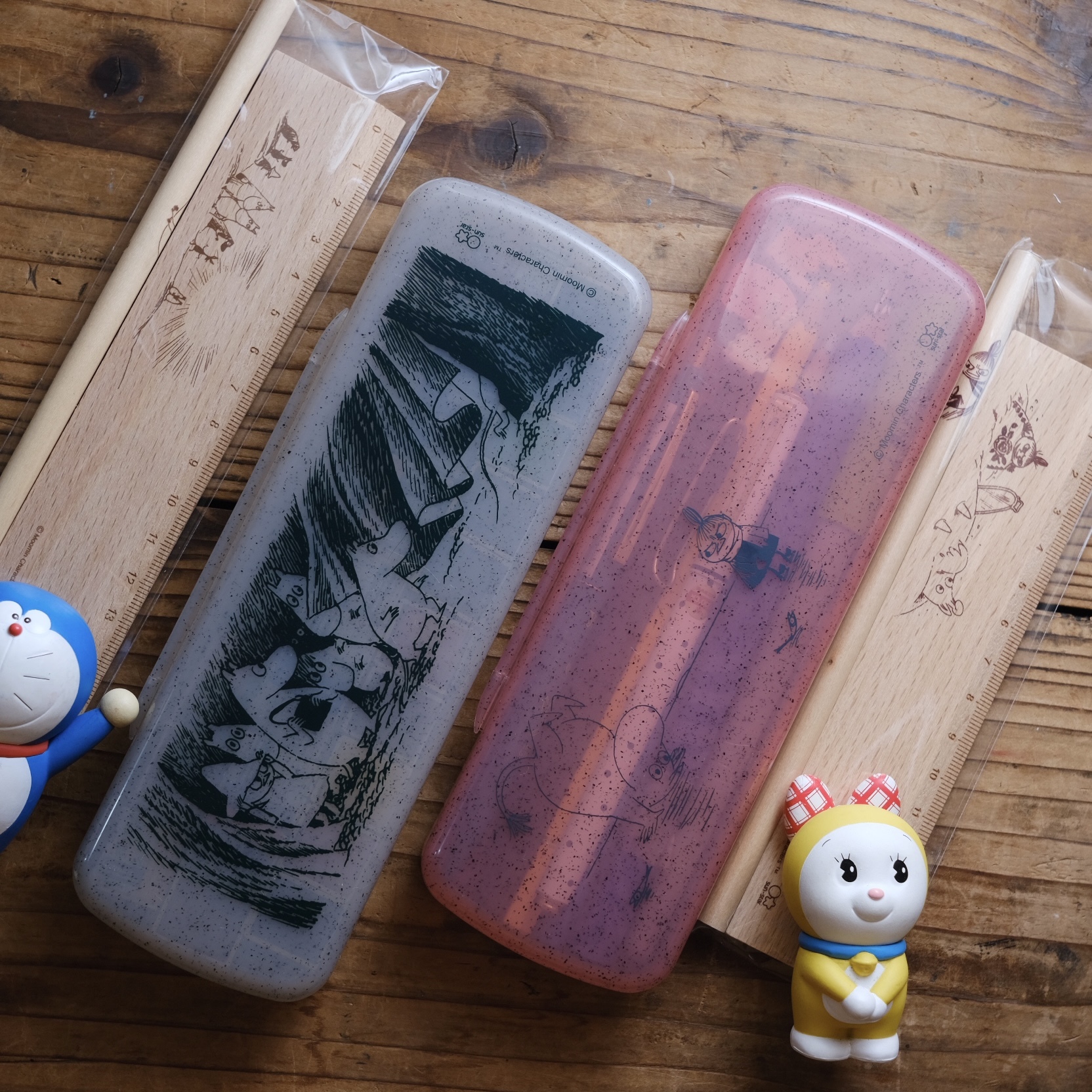 MOOMIN 嚕嚕米 鉛筆盒 餐具盒｜日本 SUN-STAR