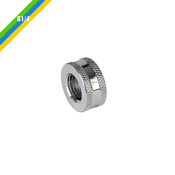 米特3C數位– 曜越 Pacific G1/4母頭對母頭10mm延伸管/銀.黑/CL-W048-CU00SL-A/CL-W048-CU00BL-A