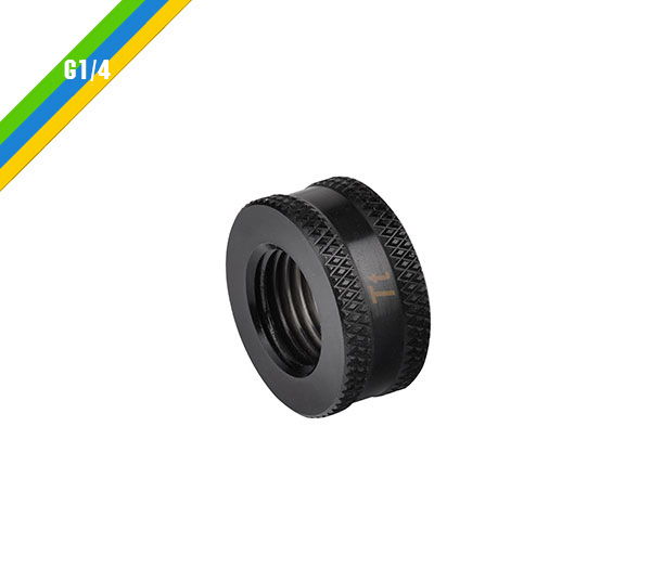 米特3C數位– 曜越 Pacific G1/4母頭對母頭10mm延伸管/銀.黑/CL-W048-CU00SL-A/CL-W048-CU00BL-A