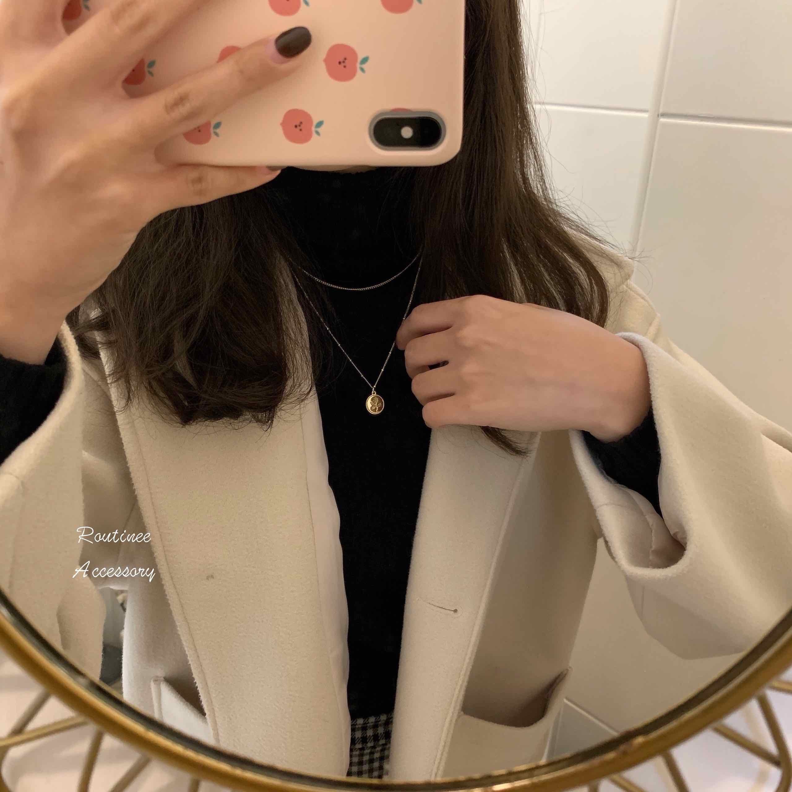 🇰🇷熱銷800條！玫瑰雙層項鍊