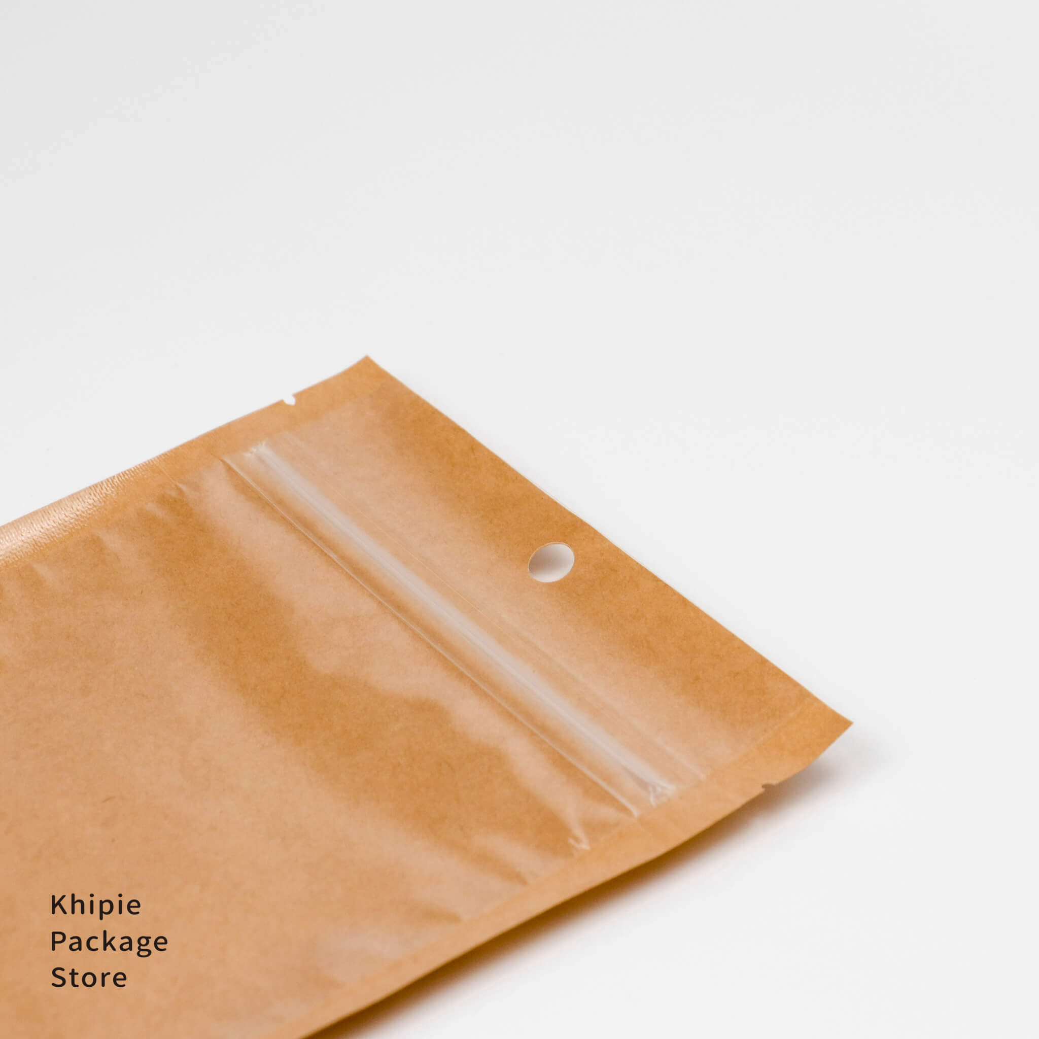 夾鏈平袋｜單面牛皮