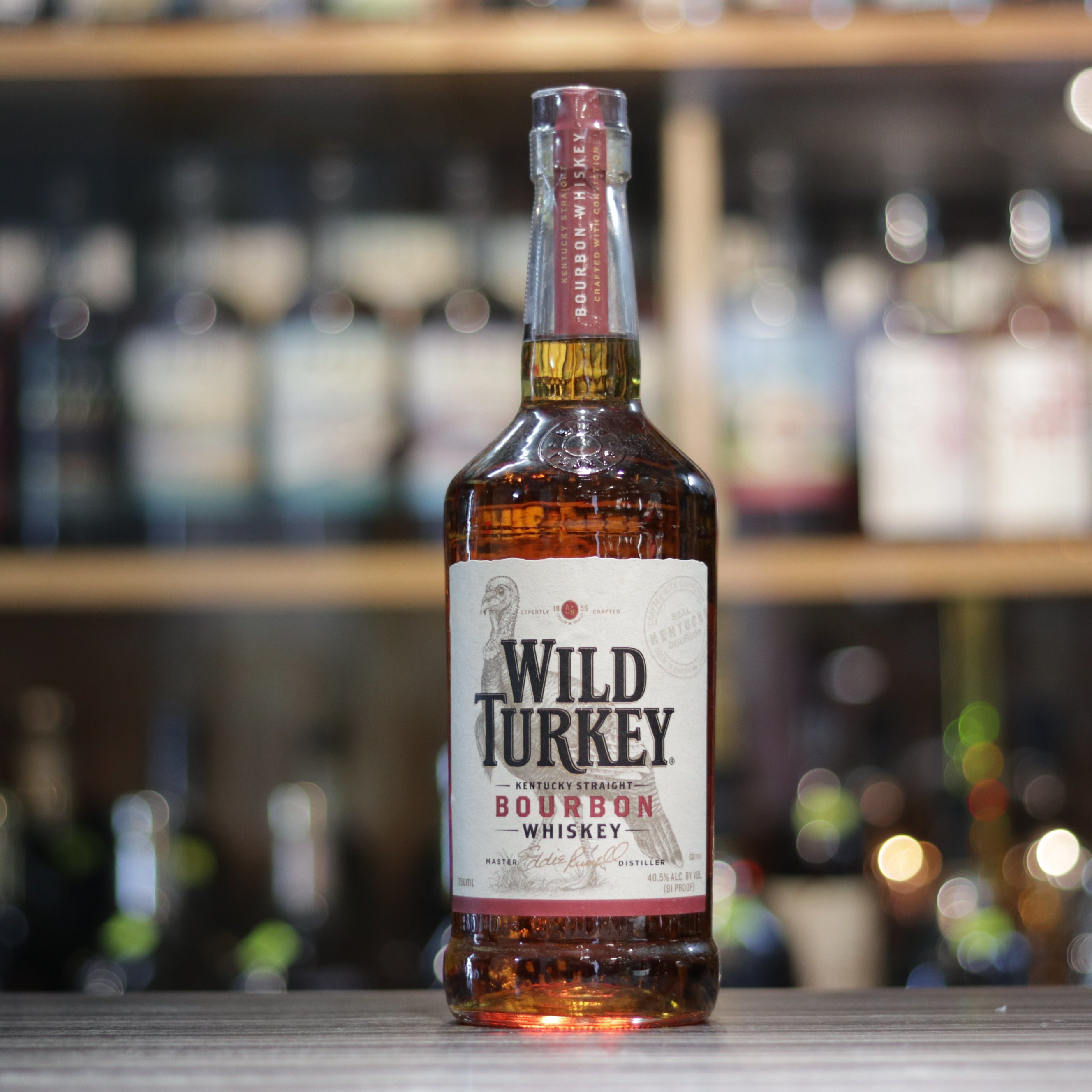 Wild Turkey 81 Bourbon Whiskey - 70cl/40.5%
