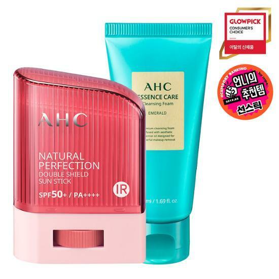 AHC Natural Perfection Double Shield Sun Stick SPF50+ PA++++ [Olive Young Special Set]
