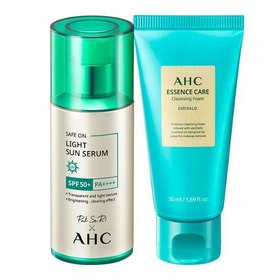 AHC Safe On Light Sun Serum SPF50+ PA++++ 40ml [Olive Young Special Set]