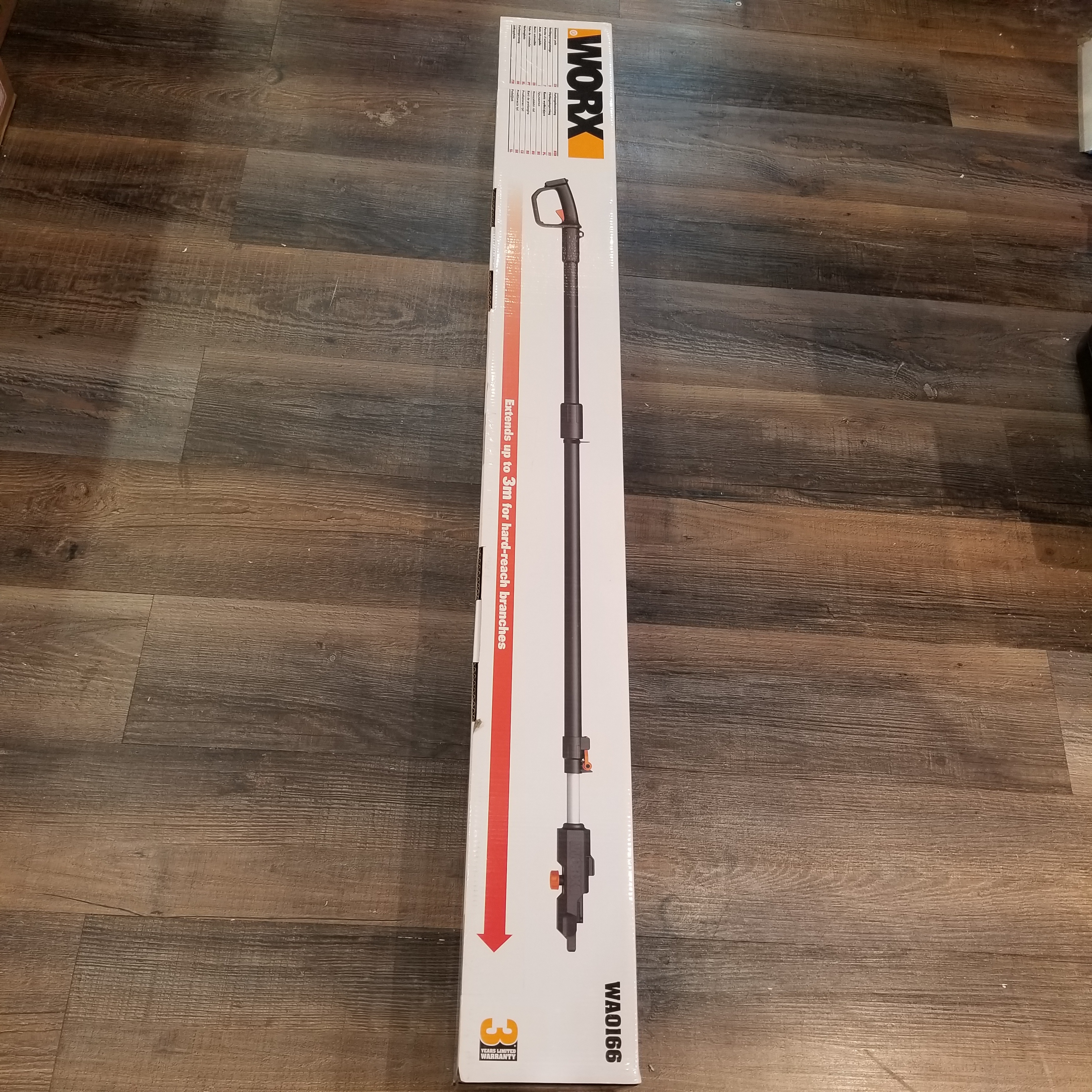 WORX威克士 WA0166 鏈鋸延長杆