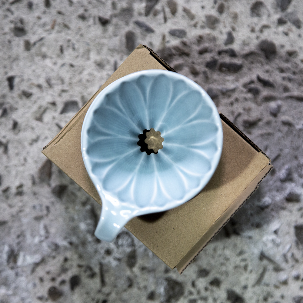 CAFEC 花瓣濾杯 五色 粉藍、白、粉紅、粉黃、粉綠（送三洋濾紙一包）