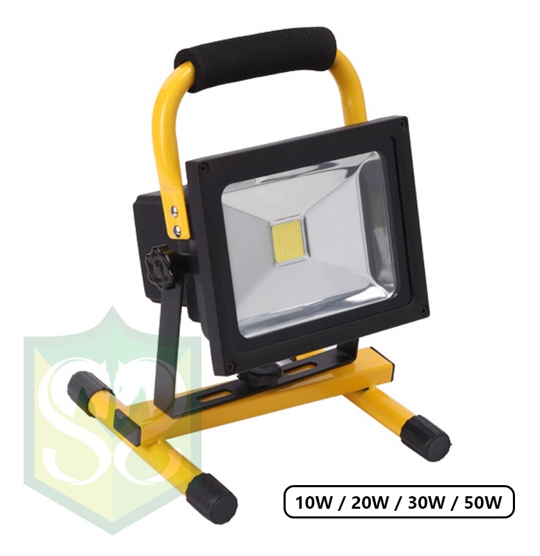 LED PORTABLE & RECHARGEABLE FLOOD LIGHT