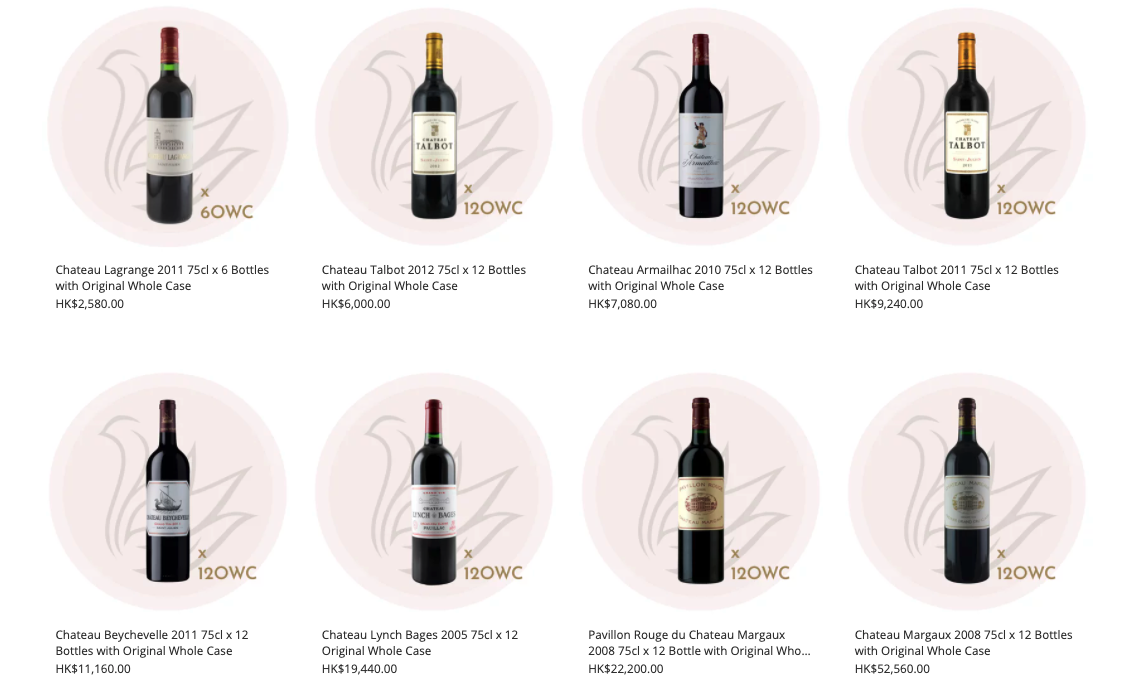 Bordeaux Fine Wine Whole Case 8% off