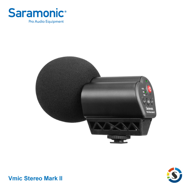 Saramonic楓笛 Vmic Stereo Mark II 立體聲電容式相機麥克風