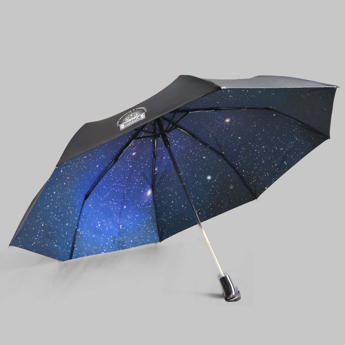 Rainbow House 晴雨傘 飛向宇宙 自動傘 安全開收 超大傘面 星空