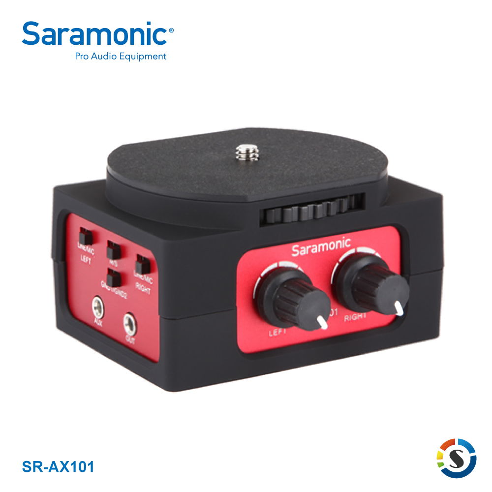 Saramonic楓笛 SR-AX101 單眼相機、攝影機混音器