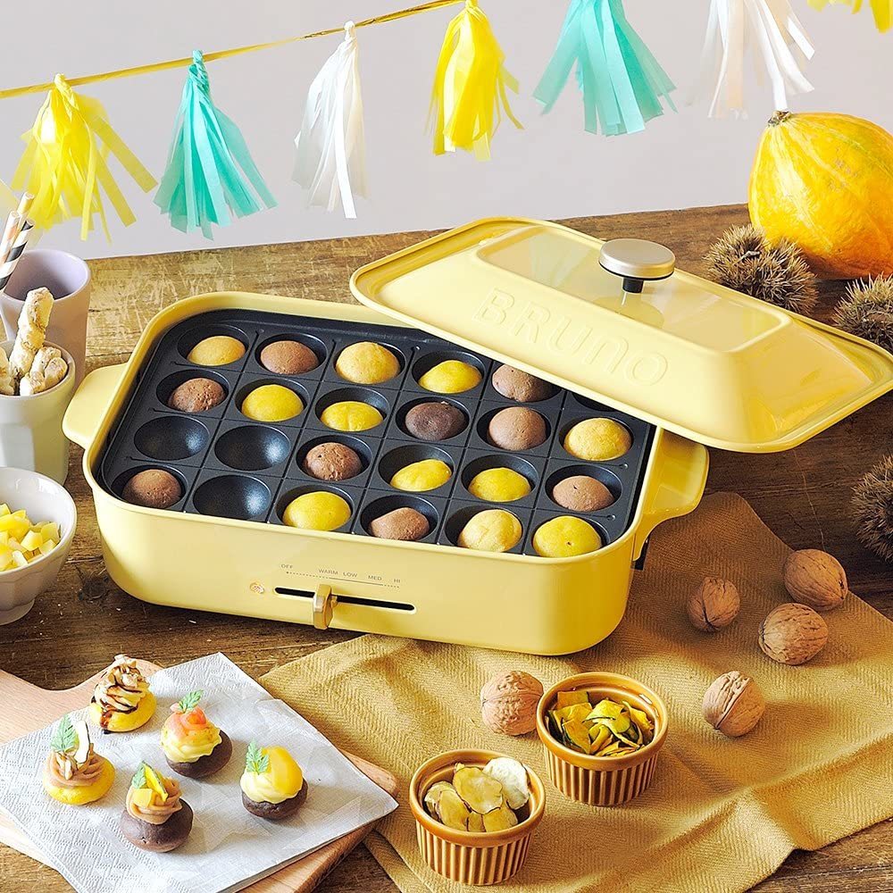 【全球配送】日本BRUNO 多功能電熱鍋 Compact Hot Plate｜香港發送