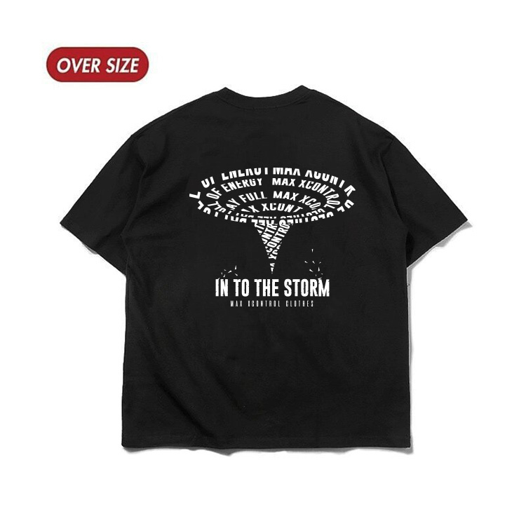 MAXXC IN TO THE STORM短T-黑