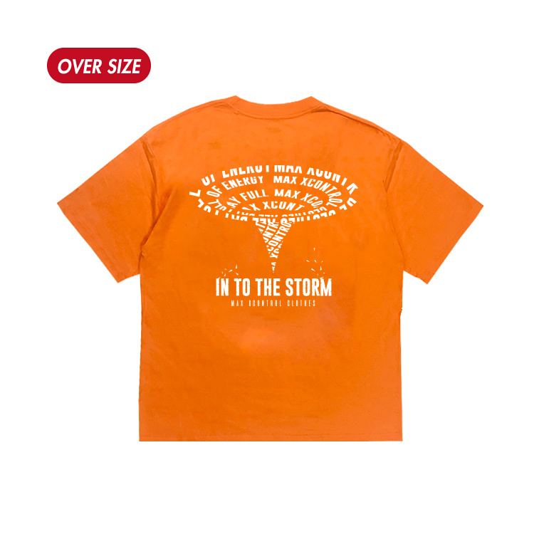 MAXXC IN TO THE STORM短T-橘