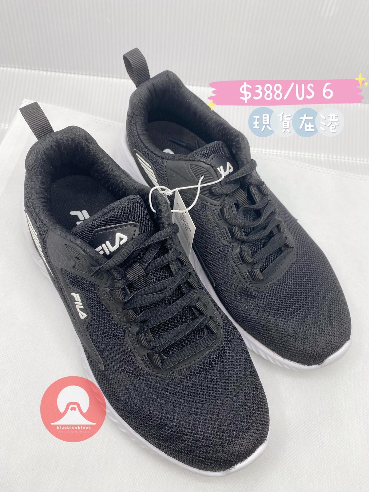 FILA女裝波鞋 黑色US6 現貨