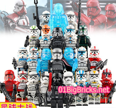 Star Wars Custom Minifigures Minifigs Set fit Lego BR403