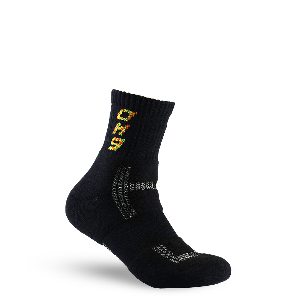 OH9耐磨羽球襪-中筒