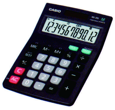 Casio DJ120D  計算機