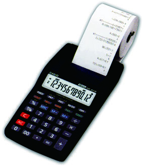 Casio HR8TE 出紙機