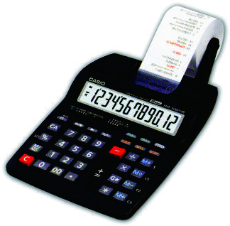 Casio HR100TR 出紙機