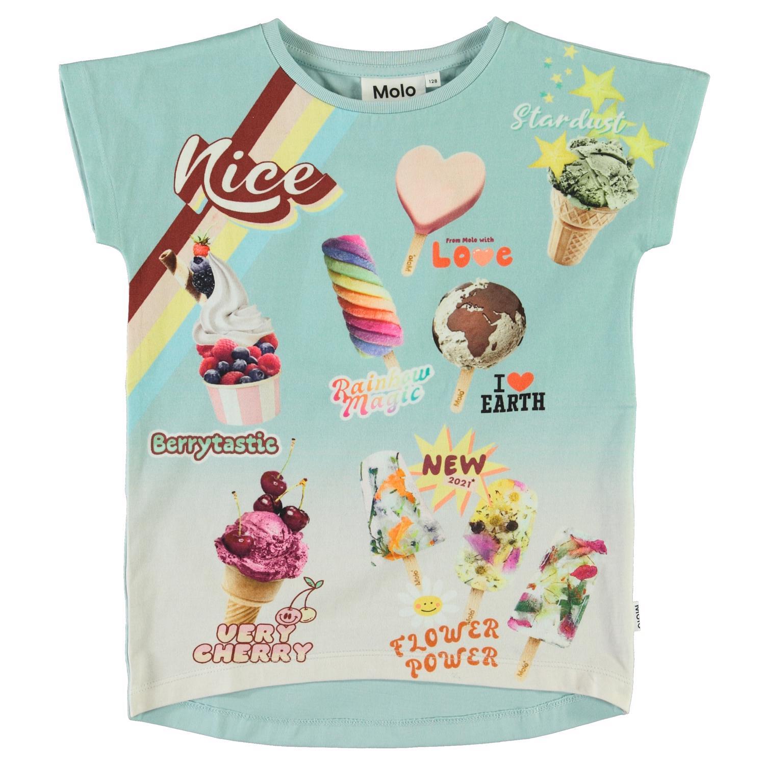 〖 Molo 〗粉綠冰淇淋上衣