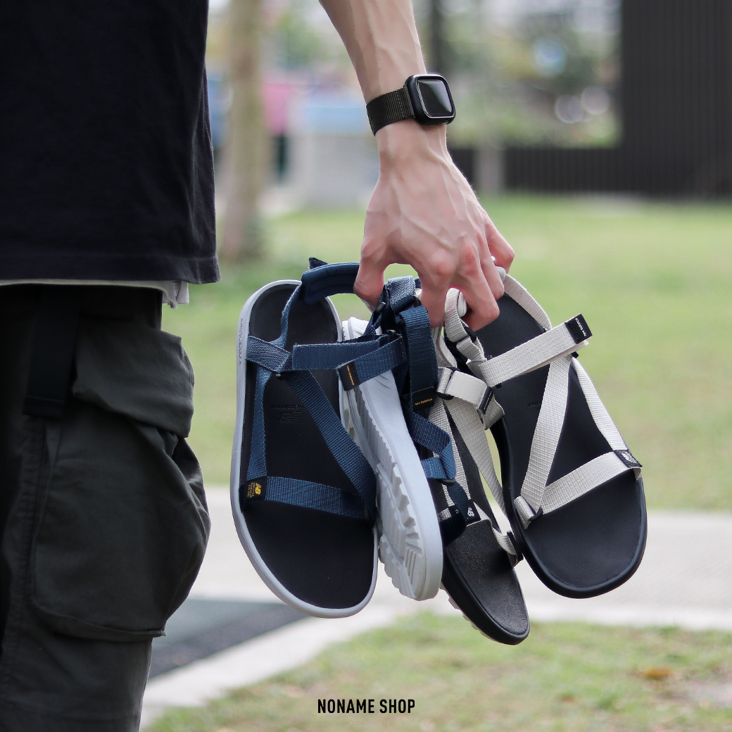 💥出清特價💥 NEW BALANCE NB 基本款 經典 輕便 魔鬼氈 涼鞋 涼拖鞋 海軍藍 (男款)