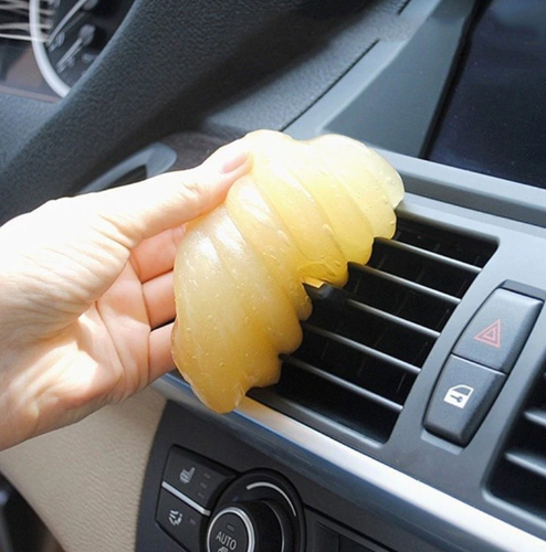 萬用去塵/清潔膠(魔力去塵膠)【SUPER CLEAN】又稱鬼口水 Cyber Clean 可清潔鍵盤 暖爐 熱風機間的空隙/細小位置