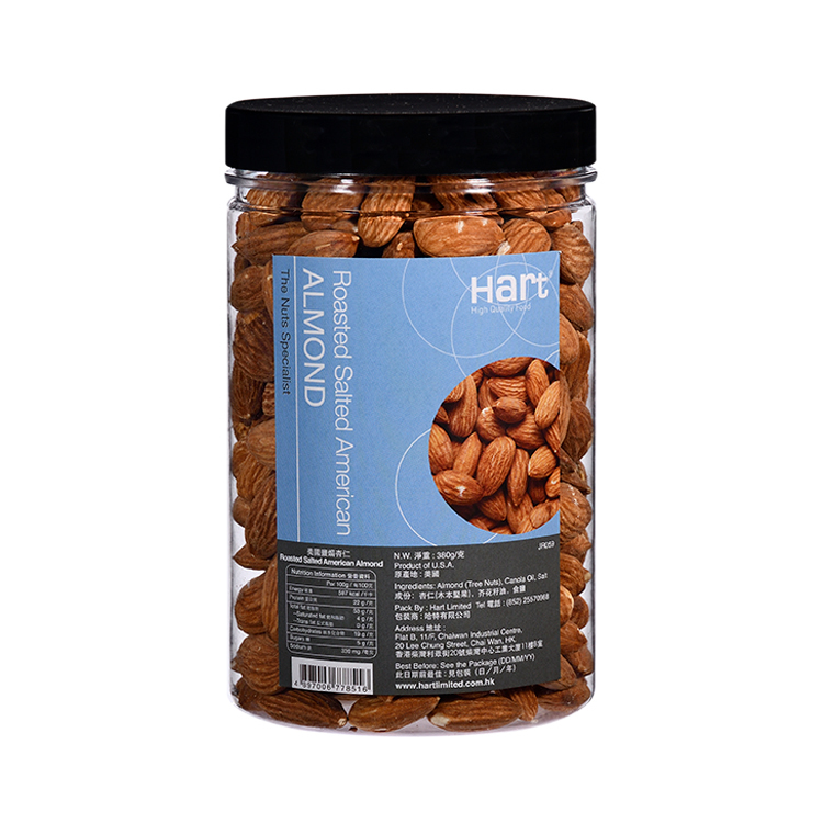 哈特 美國鹽焗杏仁 380g [食用日期︰1/12/2026]