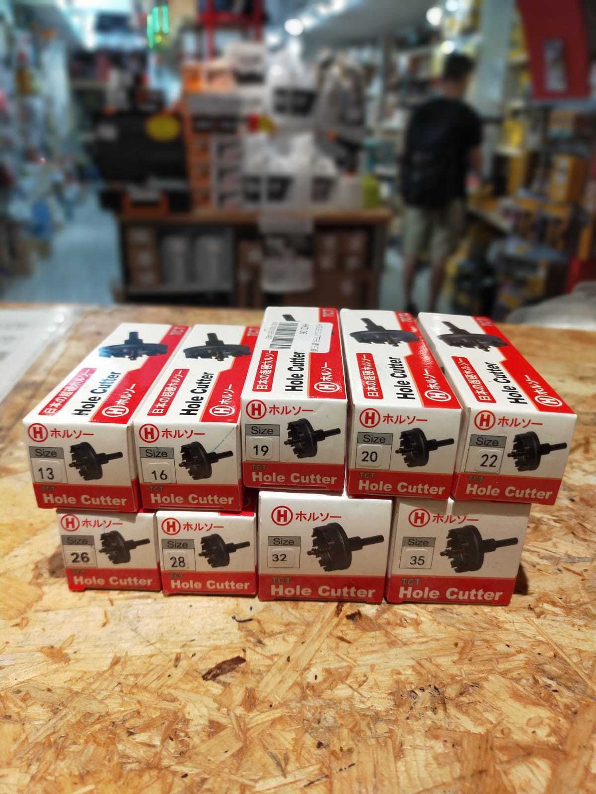 HOLE CUTTER 鑽石鋼令梳 #13MM / #16mm / #19mm / #20mm / #22mm / #26mm / # 28mm / # 32mm / #35mm