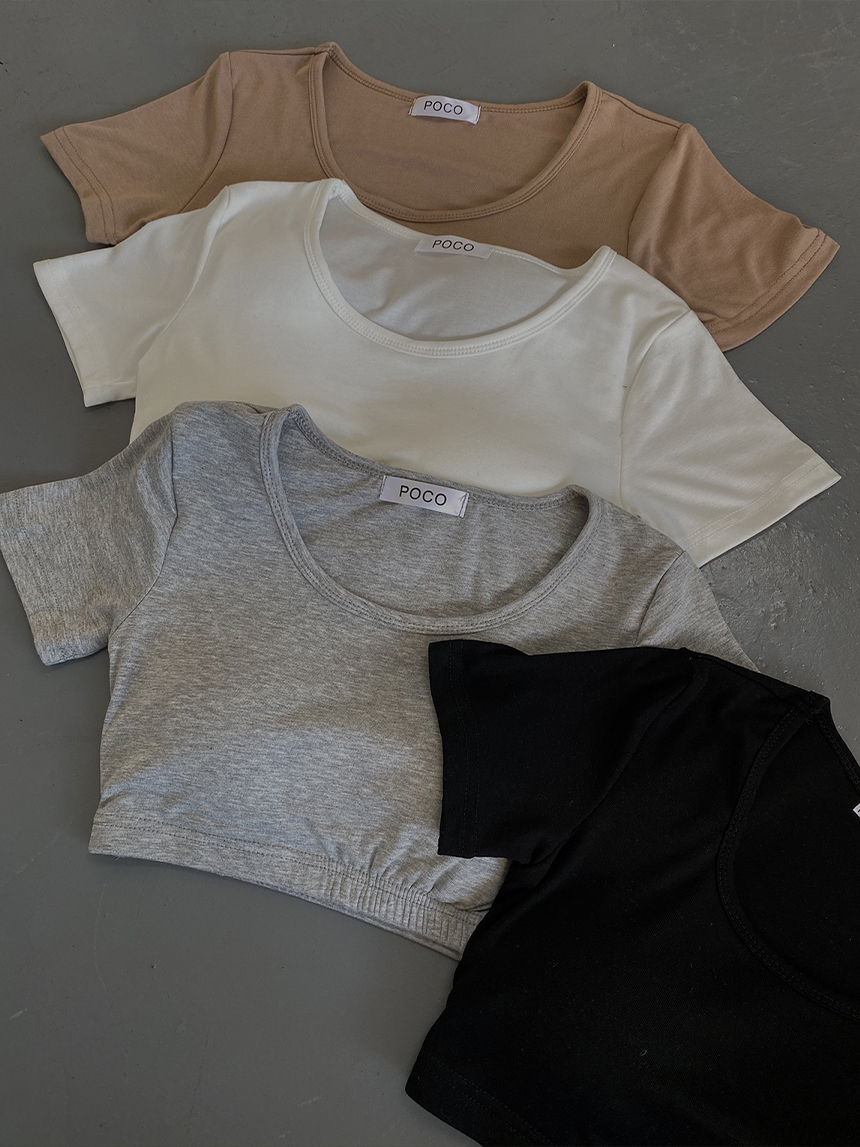 罩杯超短版T*4色