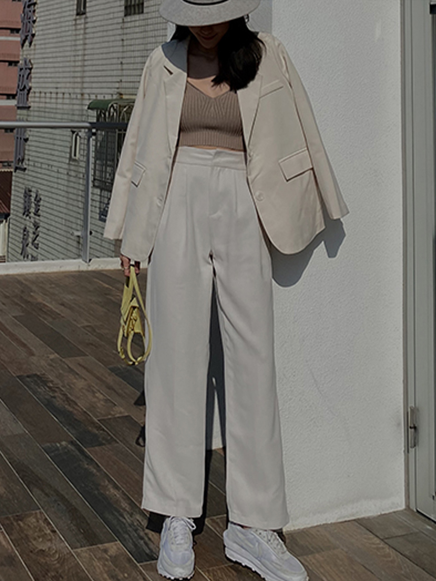 打折暗扣西裝褲*3色