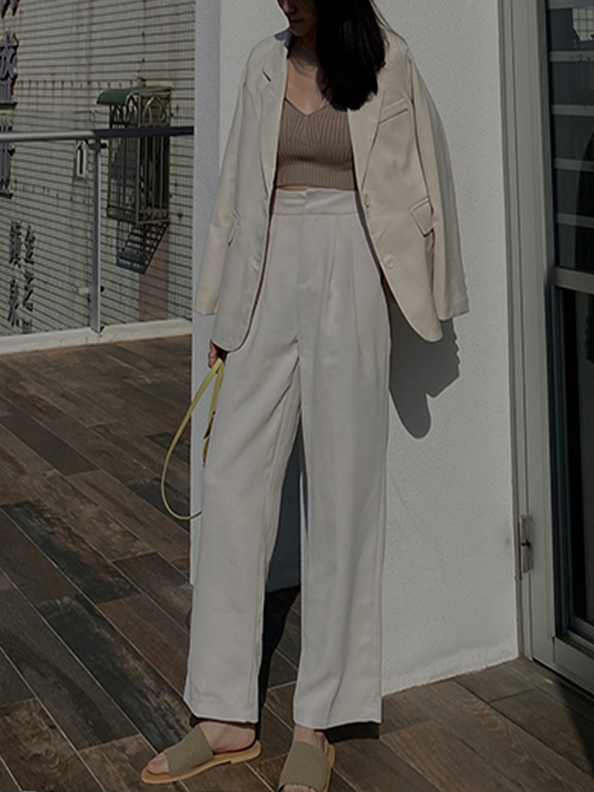 打折暗扣西裝褲*3色