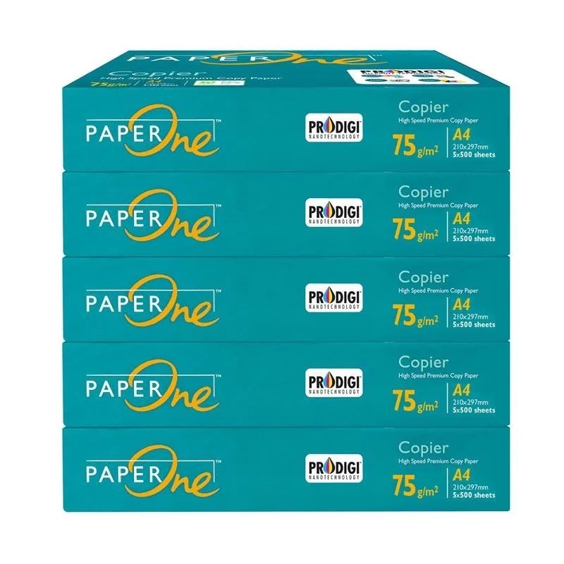 [會員平均$25.7/包] PaperOne 影印紙 A4 75gsm 原箱(5包)
