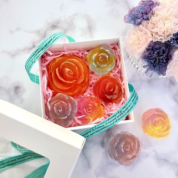 琉璃花朵皂禮盒